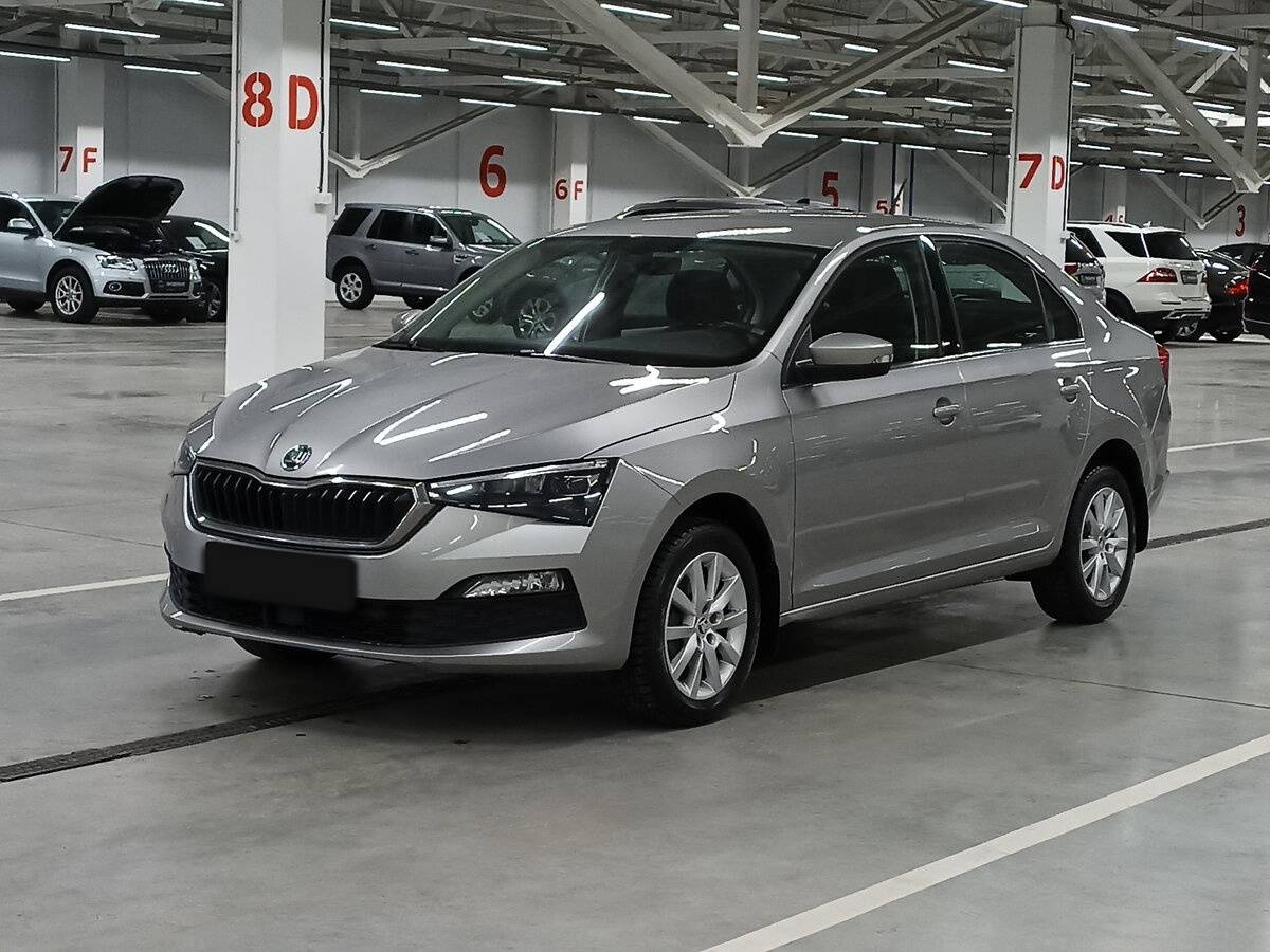 Skoda Rapid б/у, 2020, Роботизированная. Посмотреть фото