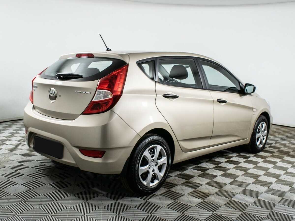 Hyundai Solaris б/у, 2013, Механическая. Фото: #4