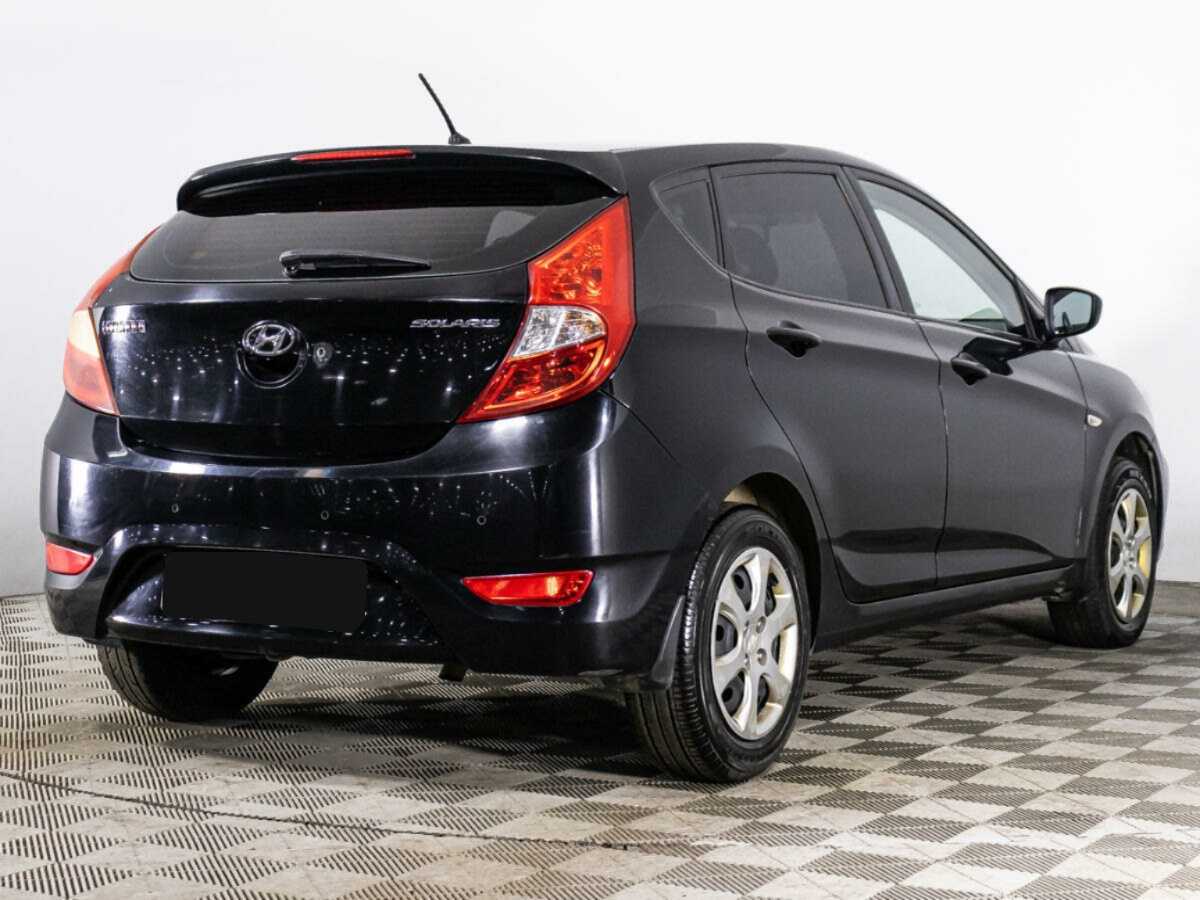 Hyundai Solaris б/у, 2012, Механическая. Фото: #4