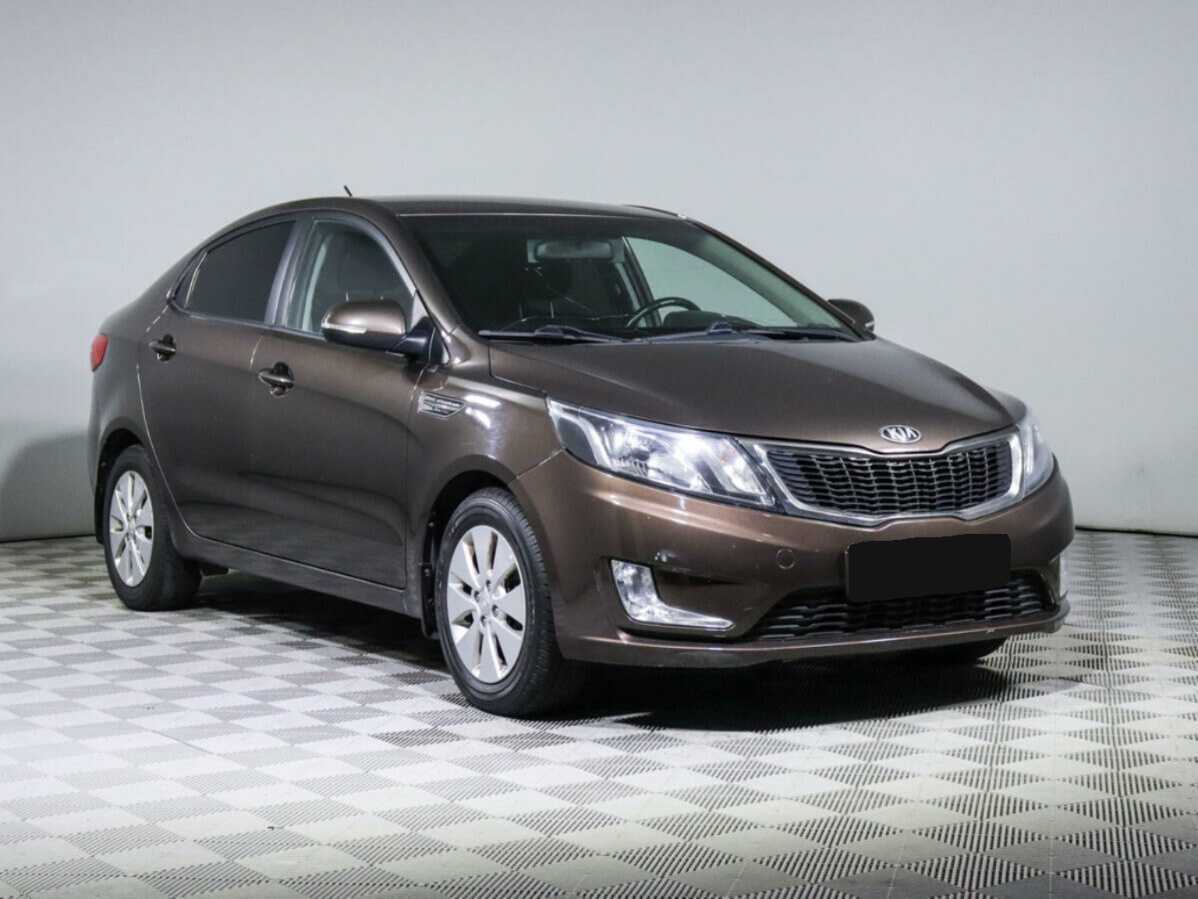 Kia Rio б/у, 2014, Механическая. Фото: #2