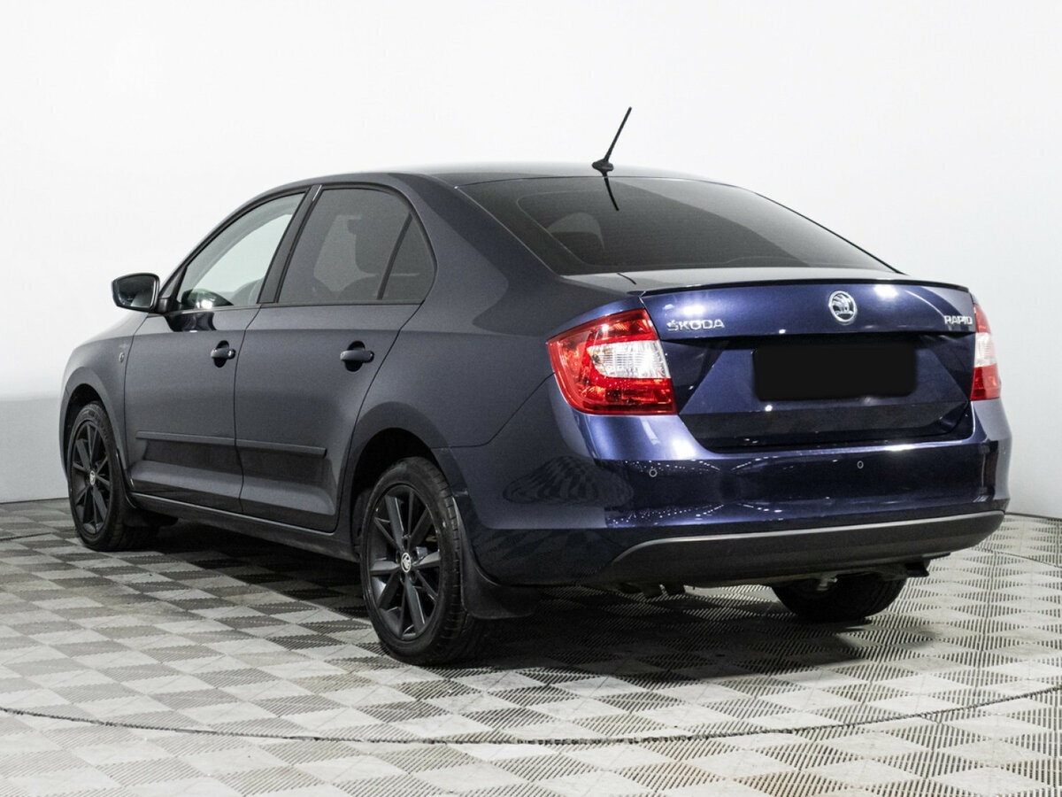 Skoda Rapid б/у, 2016, Роботизированная. Фото: #6