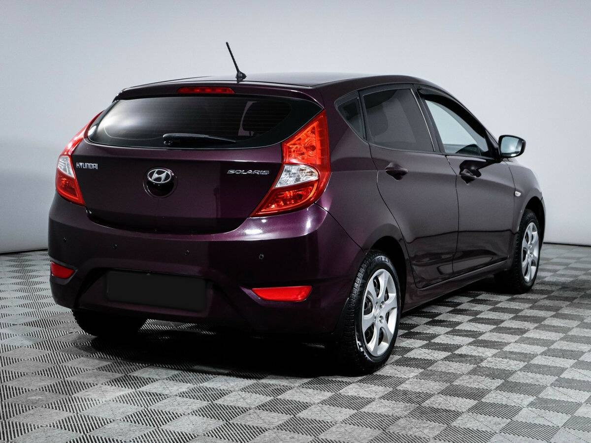 Hyundai Solaris б/у, 2013, Механическая. Фото: #3