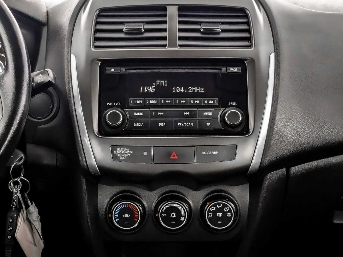 Mitsubishi ASX б/у, 2013, Вариатор. Фото: #12