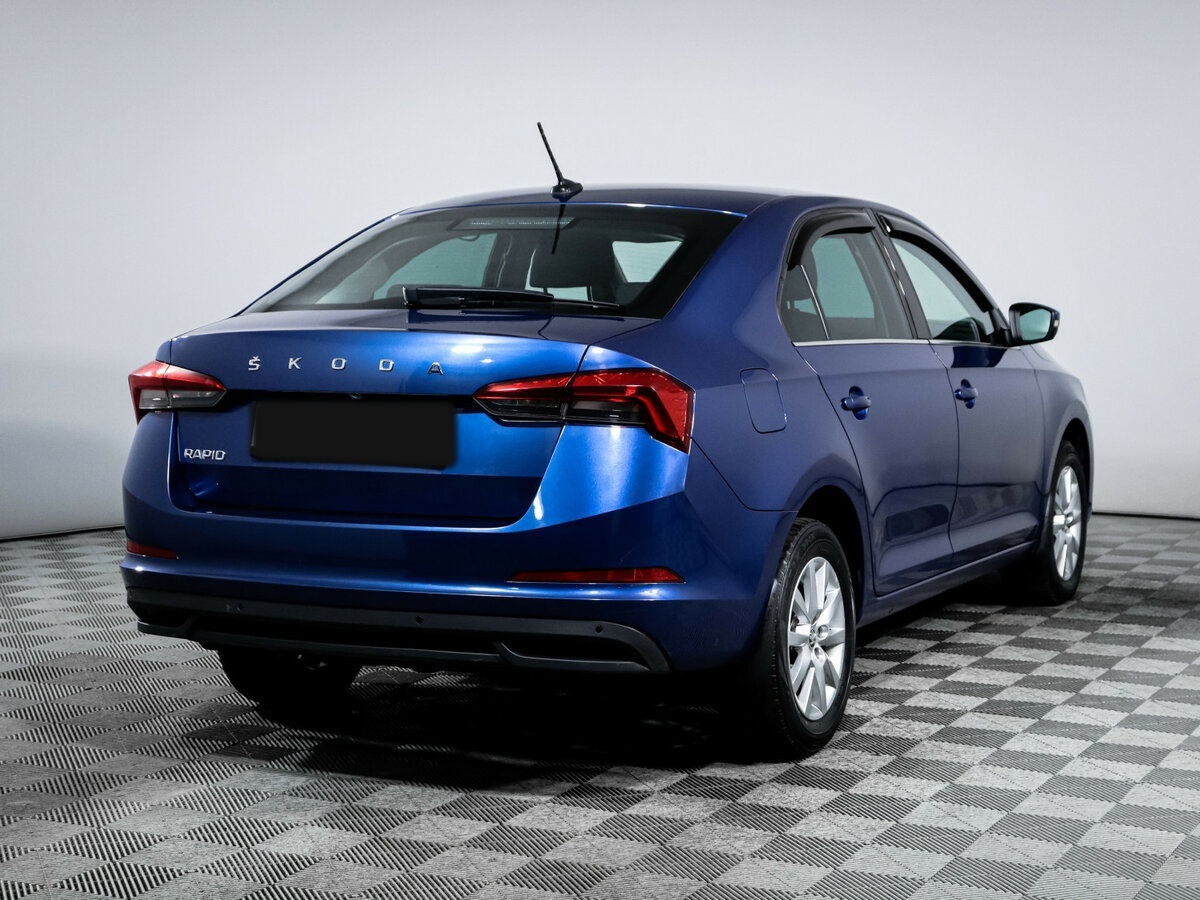 Skoda Rapid б/у, 2021, Роботизированная. Фото: #3