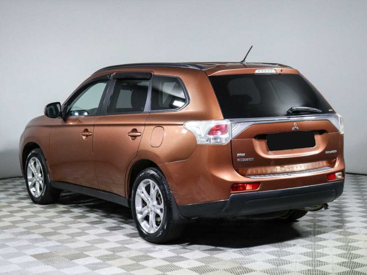 Mitsubishi Outlander б/у, 2012, Вариатор. Фото: #6