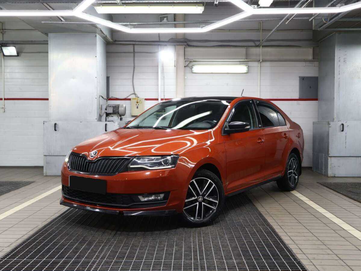 Skoda Rapid б/у, 2018, Роботизированная. Посмотреть фото
