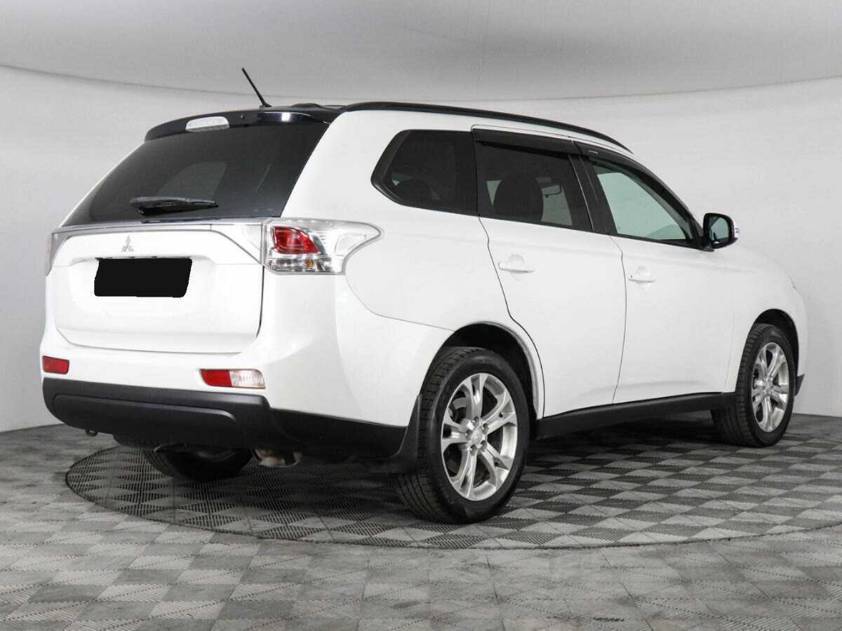 Mitsubishi Outlander б/у, 2013, Вариатор. Фото: #4