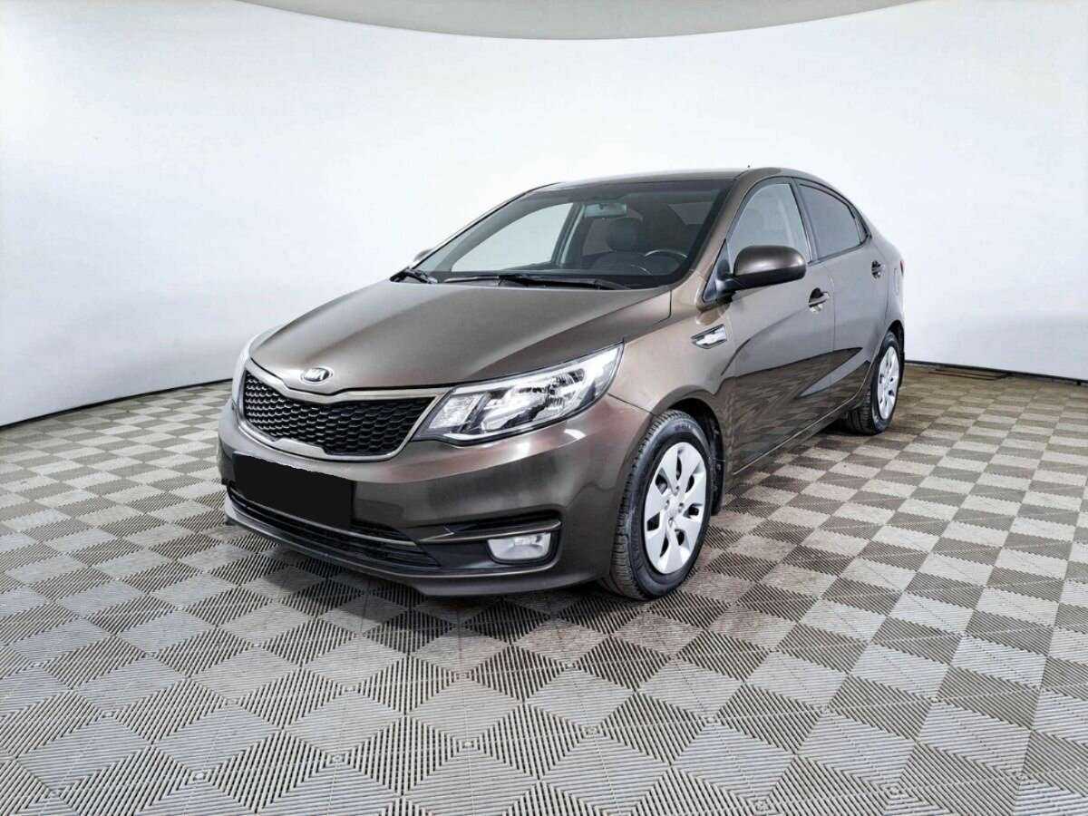 Kia Rio б/у, 2016, Механическая. Фото: #0