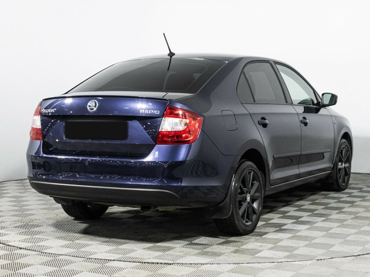 Skoda Rapid б/у, 2016, Роботизированная. Фото: #4