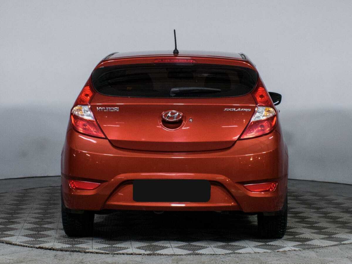 Hyundai Solaris б/у, 2012, Механическая. Фото: #5