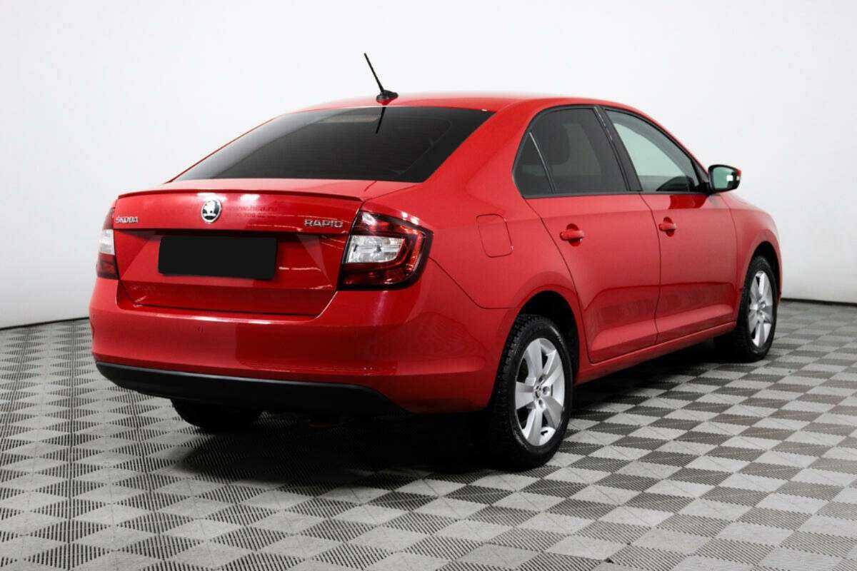 Skoda Rapid б/у, 2018, Роботизированная. Фото: #4