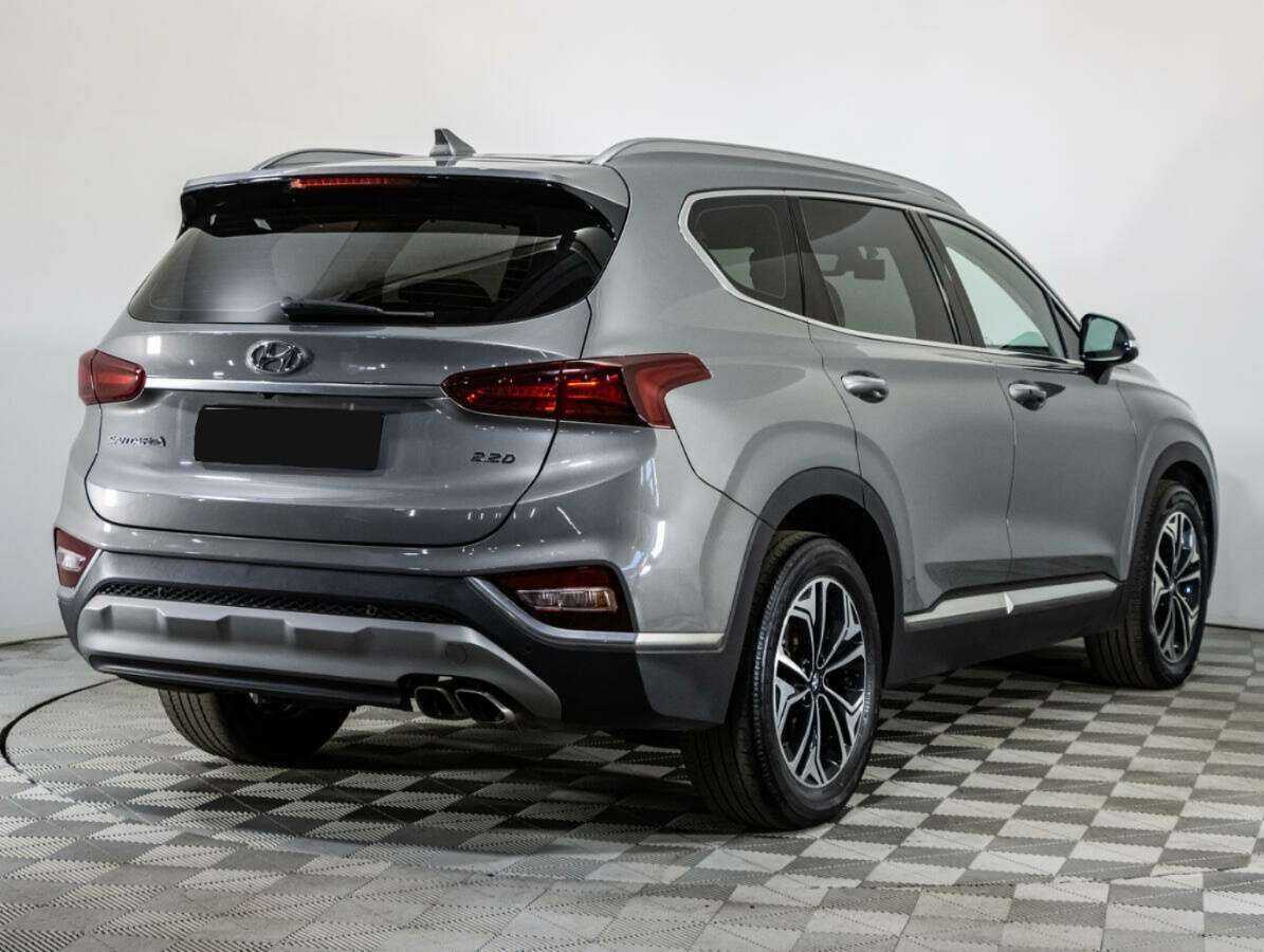 Hyundai Santa Fe б/у, 2018, Автоматическая. Фото: #3