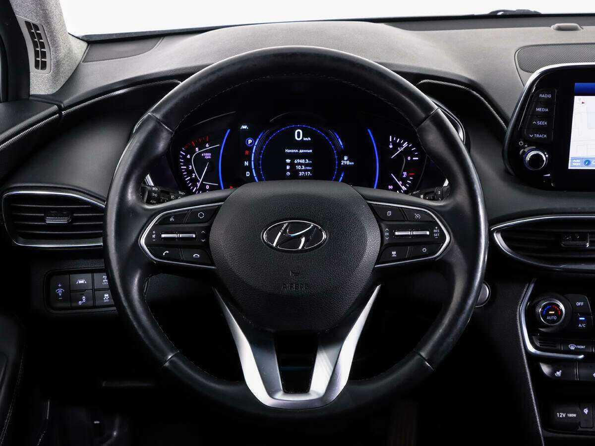 Hyundai Santa Fe б/у, 2019, Автоматическая. Фото: #9