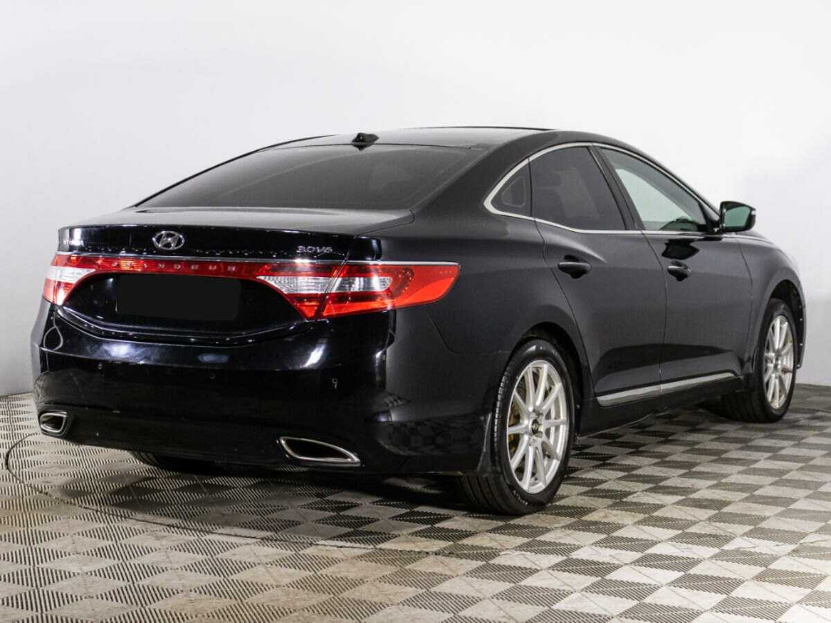 Hyundai Grandeur б/у, 2013, Автоматическая. Фото: #4