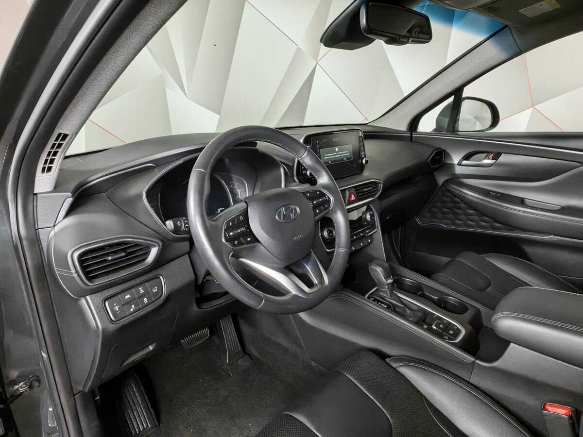 Hyundai Santa Fe б/у, 2018, Автоматическая. Фото: #13