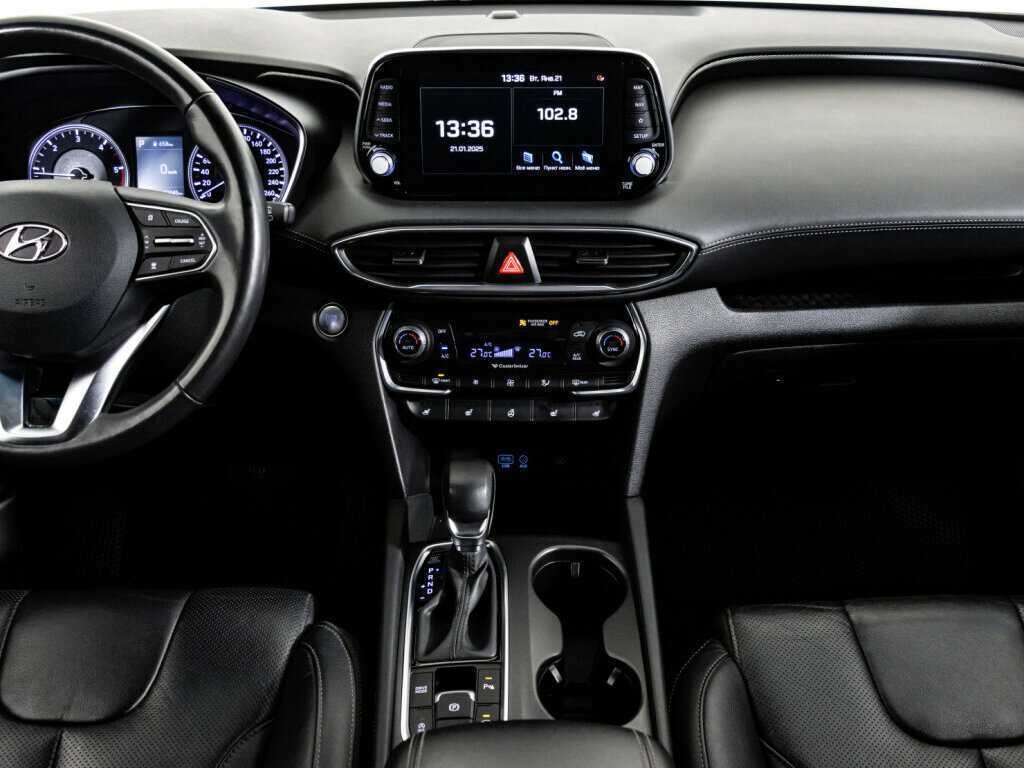 Hyundai Santa Fe б/у, 2018, Автоматическая. Фото: #9