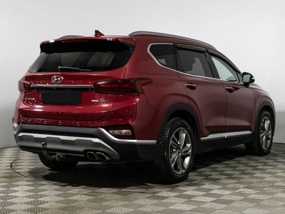 Hyundai Santa Fe б/у, 2019, Автоматическая. Фото: #4