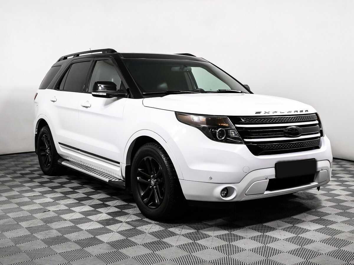 Ford Explorer б/у, 2013, Автоматическая. Фото: #2
