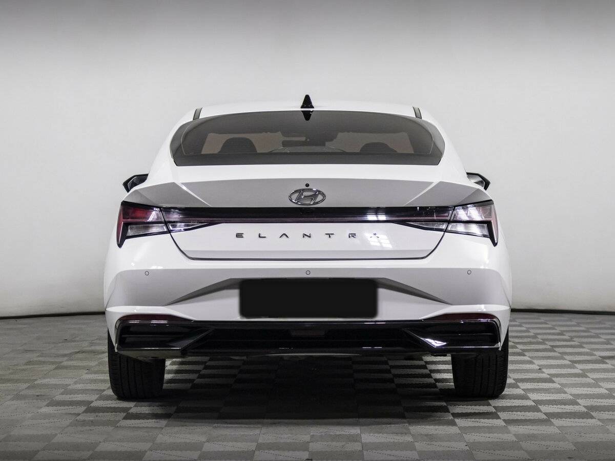 Hyundai Elantra б/у, 2021, Вариатор. Фото: #4