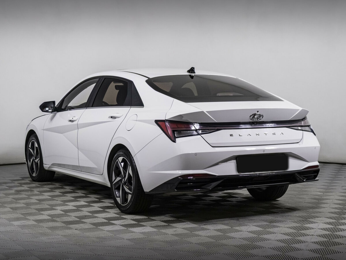 Hyundai Elantra б/у, 2021, Вариатор. Фото: #5