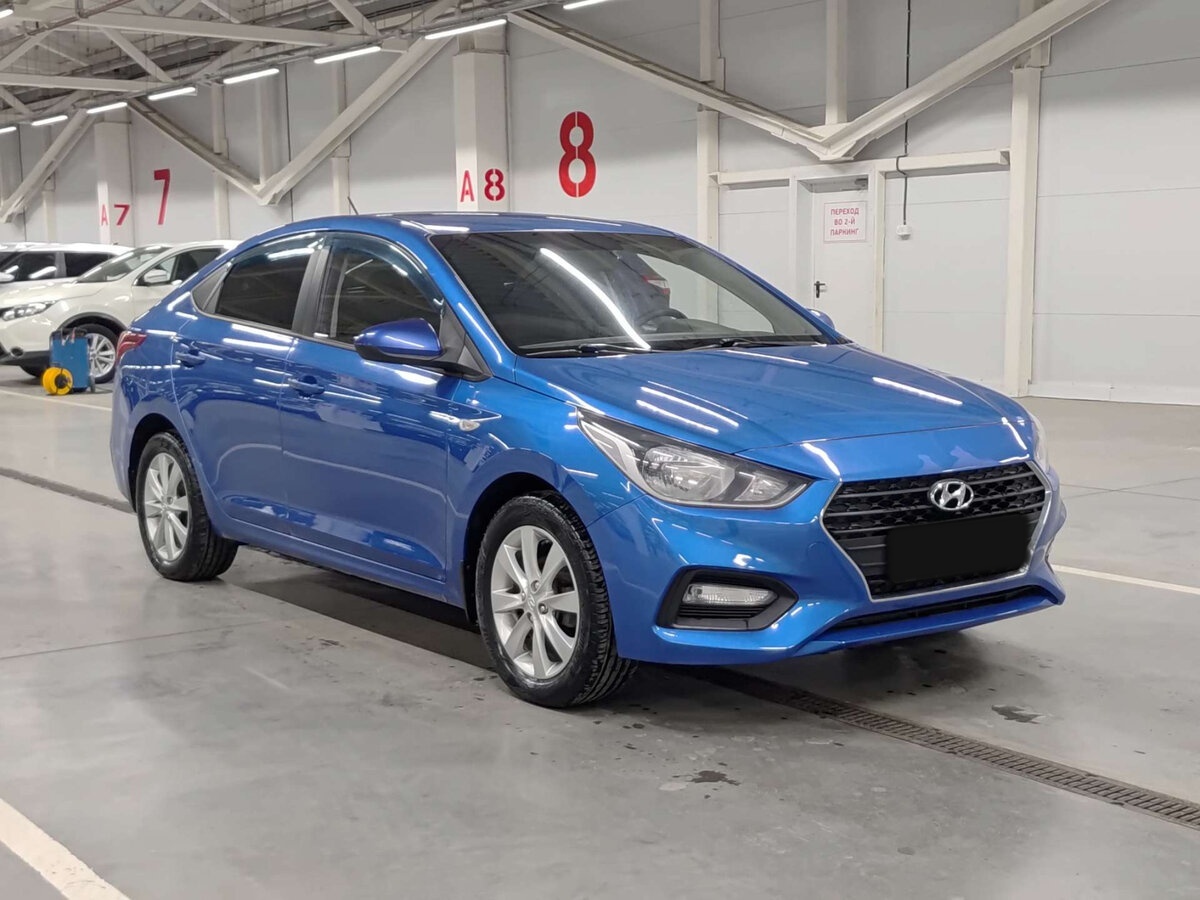 Hyundai Solaris б/у, 2017, Механическая. Фото: #2