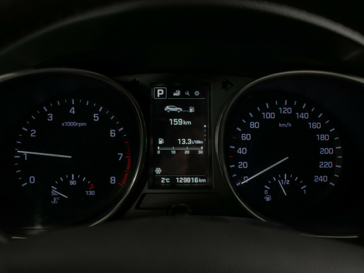 Hyundai Santa Fe б/у, 2017, Автоматическая. Фото: #9